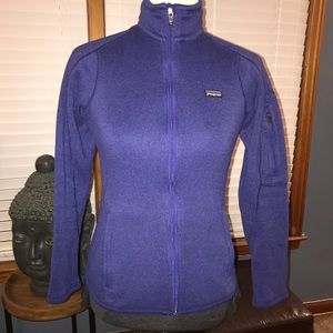 Patagonia Women's XS Better Sweater FullZip Violet
